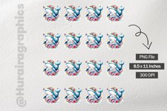 Whale|Printable Animal Sticker Product Image 3