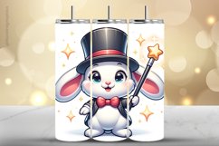 Rabbit Tumbler Wrap| Tumbler Sublimation Wrap Product Image 1