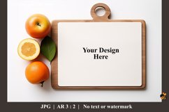 Cooking Menu Mockup Design Illustration 1 Product Image 1