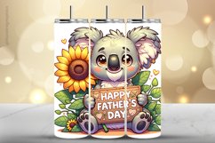 Koala Tumbler Wrap| Tumbler Sublimation Wrap Product Image 1