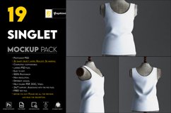 Female Singlet Mockup Product Image 1