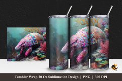 Armadillos Tumbler Wrap Sublimation Design 1 Product Image 1