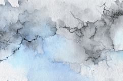 Blue Gray Watercolor background Product Image 1