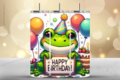 Frog Tumbler Wrap| Tumbler Sublimation Wrap Product Image 1