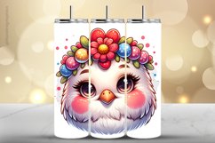Hen Tumbler Wrap| Tumbler Sublimation Wrap Product Image 1