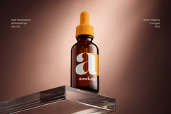 Amber Dropper Bottle Mockup Set Product Image 1