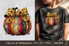 Abstract Pumpkin DTF Sublimation Clipart Design 1 Product Image 1