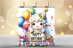 Sheep Tumbler Wrap| Tumbler Sublimation Wrap Product Image 1