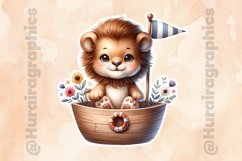 Lion|Printable Animal Sticker Product Image 2