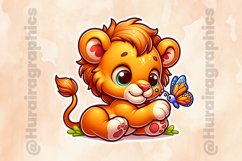 Lion|Printable Animal Sticker Product Image 2