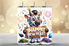 Zebra Tumbler Wrap| Tumbler Sublimation Wrap Product Image 1