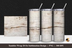 Wooden Art Tumbler Wrap Sublimation Design 1 Product Image 1