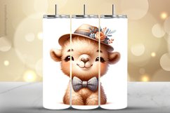 Camel Tumbler Wrap| Tumbler Sublimation Wrap Product Image 1
