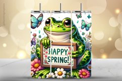 Frog Tumbler Wrap| Tumbler Sublimation Wrap Product Image 1