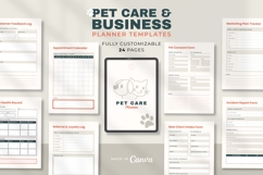 Pet Care Business Planner Templates Product Image 1