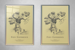 Fox Tree Illustrated Indie Band Flyer Product Image 1