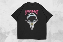 Funny Cartoon Astronaut T-shirt Design Bundle Product Image 2
