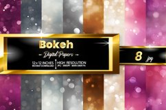 Bokeh Digital Papers Bundle Product Image 1