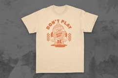 Don&#039;t Play Street Culture T-shirt Design Product Image 1
