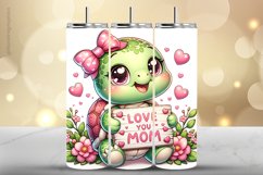 Turtle Tumbler Wrap| Tumbler Sublimation Wrap Product Image 1