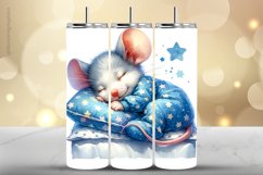 Mouse Tumbler Wrap| Tumbler Sublimation Wrap Product Image 1