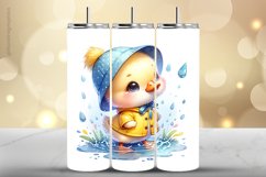Duck Tumbler Wrap| Tumbler Sublimation Wrap Product Image 1