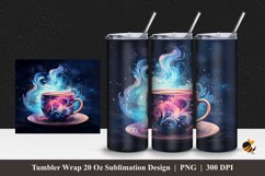 Dream Cup Tumbler Wrap Sublimation Design 1 Product Image 1