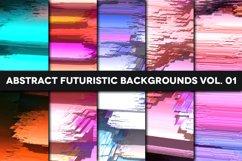 Abstract Futuristic Backgrounds Vol. 01 Product Image 1