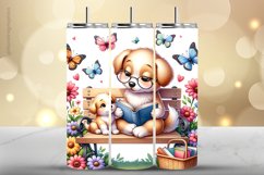 Dog Tumbler Wrap| Tumbler Sublimation Wrap Product Image 1