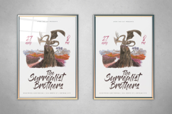 Dragon Watercolor Indie Band Flyer Product Image 1