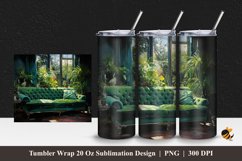 Painting Sofa Tumbler Wrap Sublimation Design 1 Product Image 1