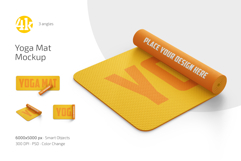 Yoga Mat Mockup Set Product Image 1