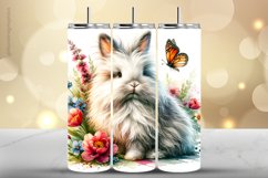 Rabbit Tumbler Wrap| Tumbler Sublimation Wrap Product Image 1