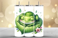 Frog Tumbler Wrap| Tumbler Sublimation Wrap Product Image 1