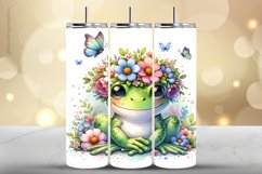 Frog Tumbler Wrap| Tumbler Sublimation Wrap Product Image 1