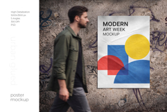 Urban Glued Poster Mockup Set Product Image 1