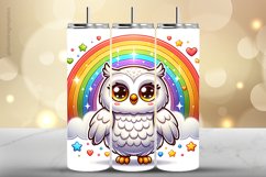 Owl Tumbler Wrap| Tumbler Sublimation Wrap Product Image 1
