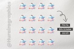 Whale|Printable Animal Sticker Product Image 3
