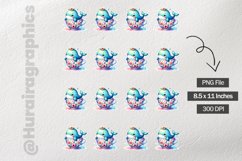 Whale|Printable Animal Sticker Product Image 3