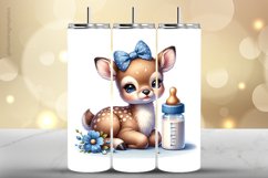 Deer Tumbler Wrap| Tumbler Sublimation Wrap Product Image 1