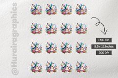 Humming Bird|Printable Animal Sticker Product Image 3