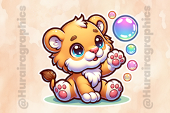 Lion|Printable Animal Sticker Product Image 3