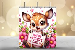 Deer Tumbler Wrap| Tumbler Sublimation Wrap Product Image 1