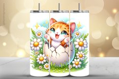 Cat Tumbler Wrap| Tumbler Sublimation Wrap Product Image 1