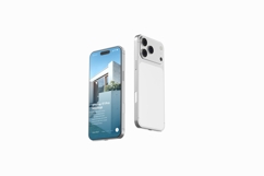 Realistic iPhone 17 Pro Mockup Product Image 2