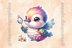 Humming Bird|Printable Animal Sticker Product Image 2