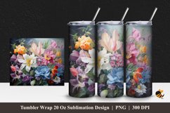 Best Beautiful Tumbler Wrap Sublimation Design 1 Product Image 1