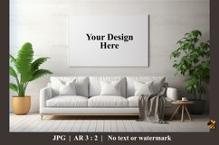Wall Poster Mockup Design Illustration 1 Product Image 1