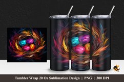 Fantasy Nest Tumbler Wrap Sublimation Design 1 Product Image 1