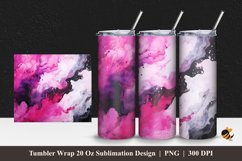 Aesthetic Color Tumbler Wrap Sublimation Design 1 Product Image 1